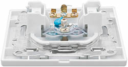 розетка ТВ оконечная EKF ERA00-027-10 "Минск" - вид с тыльной стороны