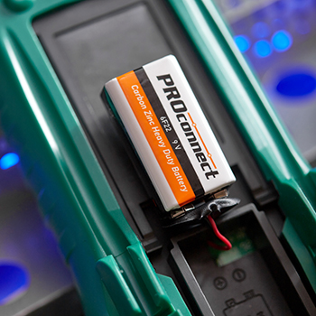 батарейка солевая 6F22 PROconnect 30-0030 - пример использования