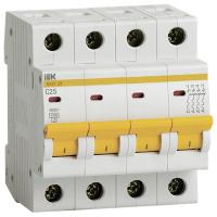 Автомат 4Р 25А C 4,5кА ВА47-29 IEK
