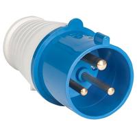 Вилка силовая переносная 16А 2P+PE IP44 013 EKF 