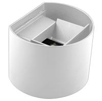 Светильник настенный свд 6Вт 4000К 450лм IP54 белый металл