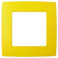 ЭРА12 желтый рамка 1-ая универсально 