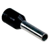 Наконечник-гильза 1,5-8 изолированный черный НШВИ КВТ 100шт