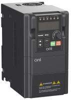Преобразователь частоты 0,75кВт 3ф 380В А150 IEK ONI встр. торм.