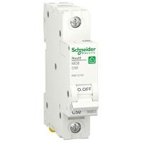 Автомат 1Р 50А C 6кА Resi9 Schneider Electric