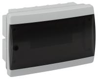 Бокс 12мод встраиваемый  белый прозрачная дверь IP40 ЩРН-В ЭРА COMFORT
