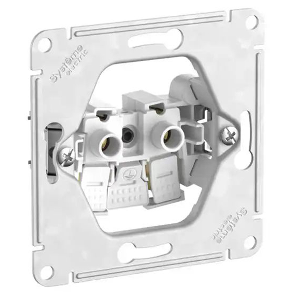 AtlasDesign карбон розетка скрытая 1-мест IP20 