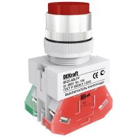 Выключатель кнопочный ABLFP 22мм красный 220В IP54 Schneider Electric