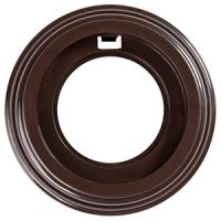 Бирони коричневый рамка 1-ая вертикально пластик