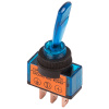 Тумблер ASW-13D ON-OFF 20А 12В индикатор синий 