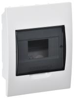 Корпус пластиковый ЩРВ-П-6 черн. прозр. дверь IP41 GENERICA