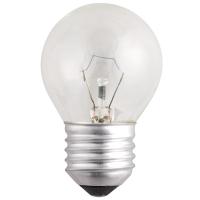 Лампа шар накал E27 40Вт 380лм G45 прозрачный Jazzway 