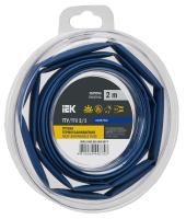 Трубка ТУТнг-LS 2/1мм синий 2м инд.упаковка IEK