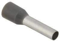 Наконечник-гильза 4,0-12 изолированный серый НШВИ IEK 20шт