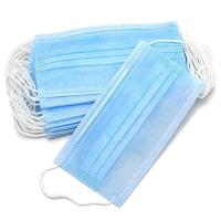 Маска одноразовая трехслойная