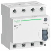 Выключатель дифференциальный (УЗО) 4Р 40А 30мА AC 6кА City9 Systeme Electric