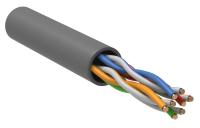 UTP 4*2*0,52 Cat5e серый LSZH, нг(А)-HF кабель внутренний коробка(305м) РФ/Т ITK