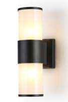 Светильник садово-парковый настенный 40Вт E27 металл черный IP54 