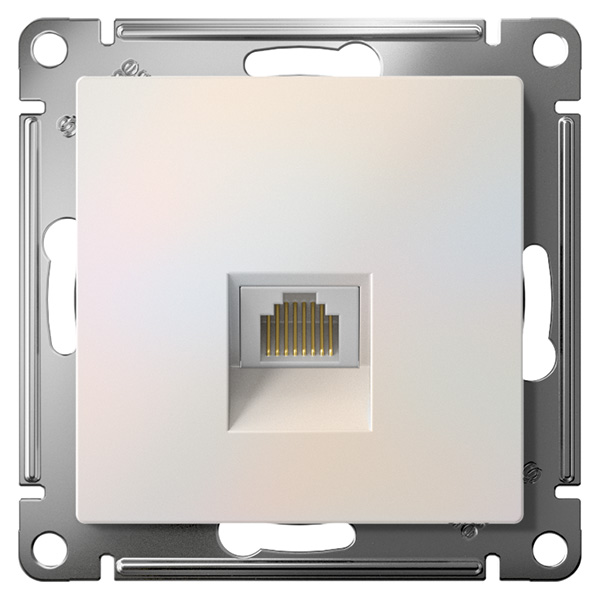 AtlasDesign жемчуг розетка RJ45 8(8) скрытая 1-ая  