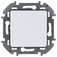Инспириа белый выключатель 1кл скрытая 10А IP20 