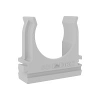 Держатель для трубы 25мм серый DKC 100шт