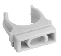 Держатель для трубы 20мм серый PlexUp 9шт 