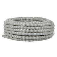 Труба гофра 20мм ПВХ 25м серый EKF 