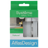 AtlasDesign Nature белый рамка 1-ая универсально матовое стекло
