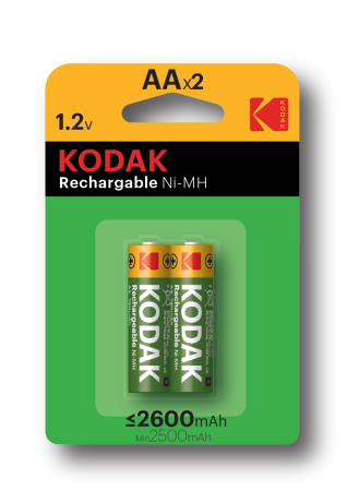 Аккумулятор AA(пальчик) 2600mAh 1,2В BL2 Kodak 