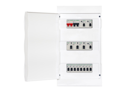 Бокс 36мод навесной белый белая дверь IP40 Easy9 Schneider Electric 