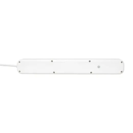 Удлинитель 5-мест 3м ПВС 3*1,5 белый выкл EKF  2USB 2,4А+2USBtype-С