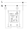 AtlasDesign мокко выключатель 2кл скрытая 10А IP20 