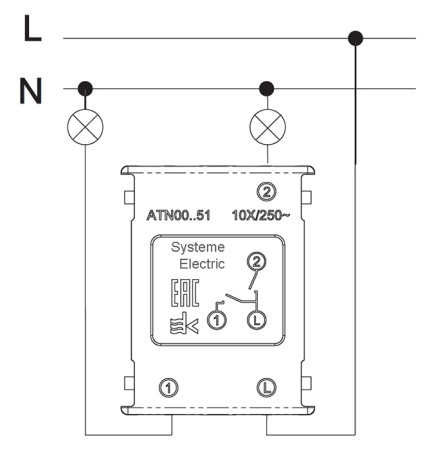 AtlasDesign мокко выключатель 2кл скрытая 10А IP20 