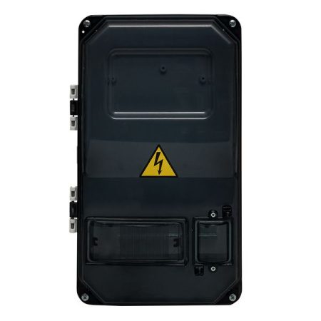 Бокс для счетчика 3ф 8мод навесной серый IP55 ЩУРн-П EKF 